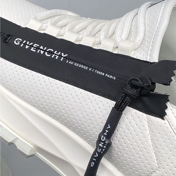 Givenchy Spectre Logo Zip Runner Sneakers size 38.5 - Picture 5 of 13